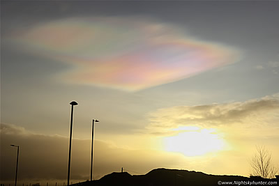 Extremely Rare Nacreous Clouds! - Feb 2nd 2016